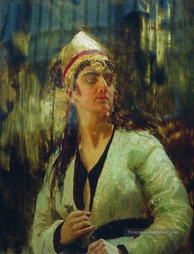llya Repin œuvres - femme avec poignard Ilya Repin